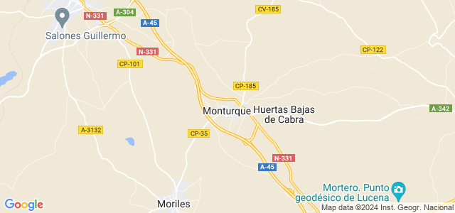Mapa de Monturque