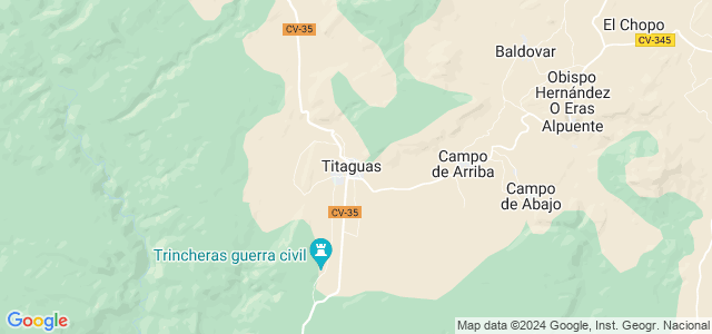 Mapa de Titaguas