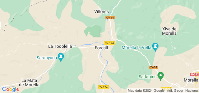 Mapa de Forcall