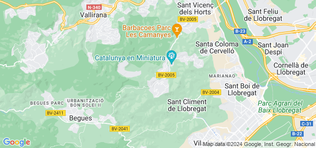 Mapa de Torrelles de Llobregat