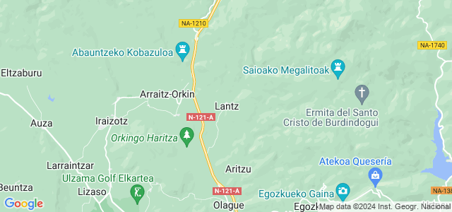 Mapa de Lantz