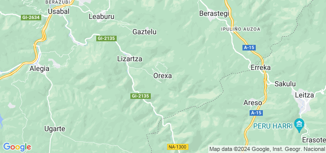 Mapa de Orexa