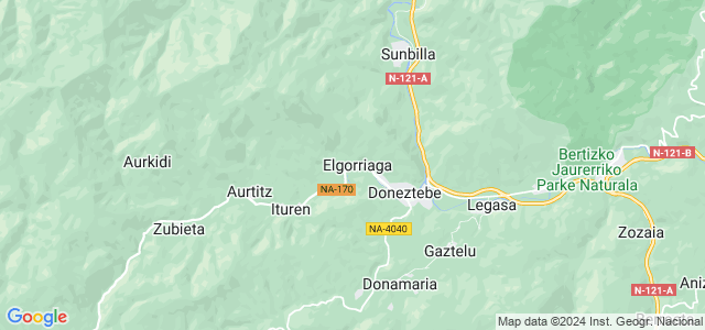 Mapa de Elgorriaga
