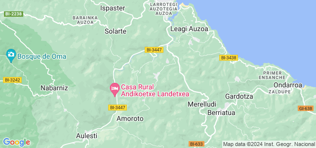 Mapa de Amoroto