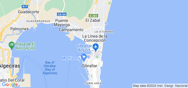 Mapa de Línea de la Concepción