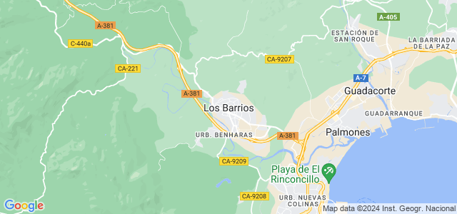 Mapa de Barrios