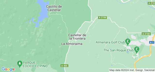 Mapa de Castellar de la Frontera