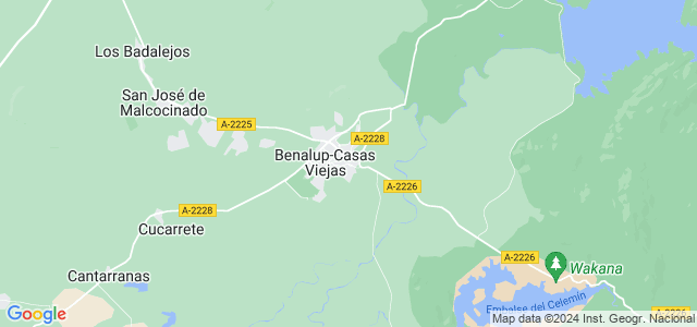 Mapa de Benalup-Casas Viejas