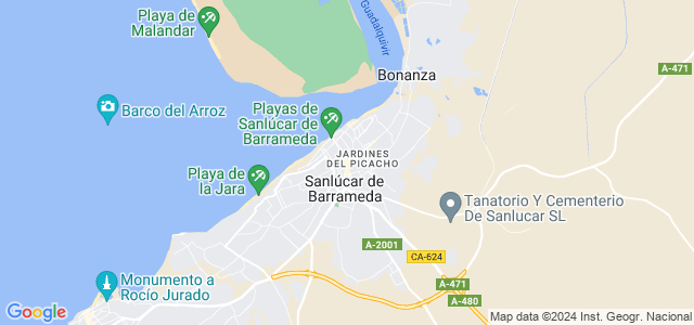 Mapa de Sanlúcar de Barrameda