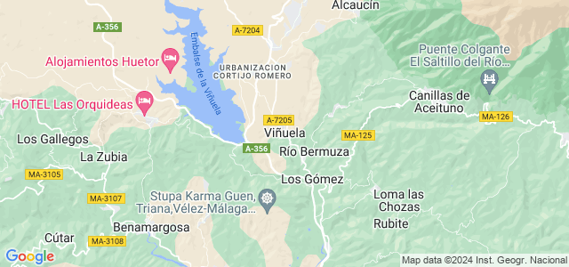 Mapa de Viñuela