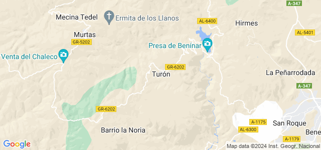 Mapa de Turón