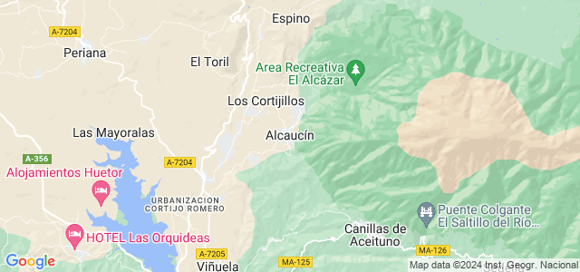 Mapa de Alcaucín