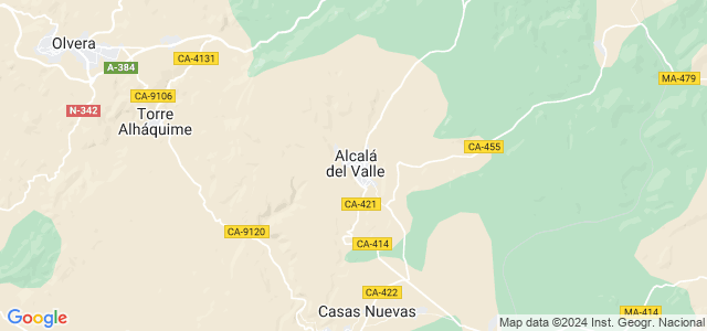 Mapa de Alcalá del Valle