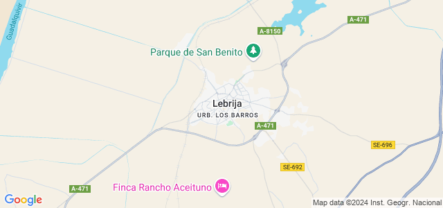 Mapa de Lebrija