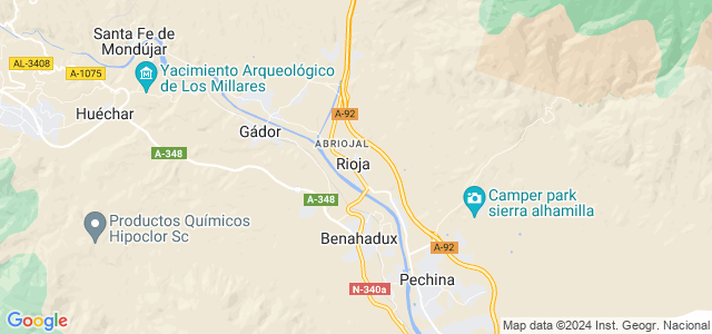 Mapa de Rioja