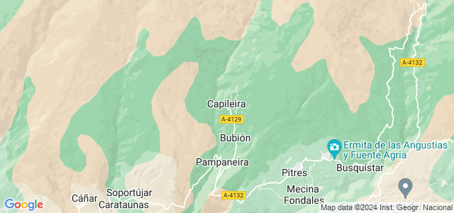 Mapa de Capileira