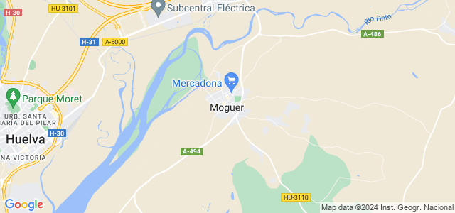 Mapa de Moguer