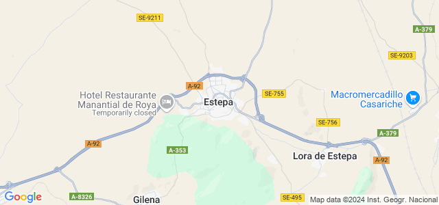 Mapa de Estepa