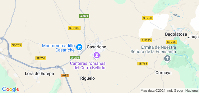 Mapa de Casariche