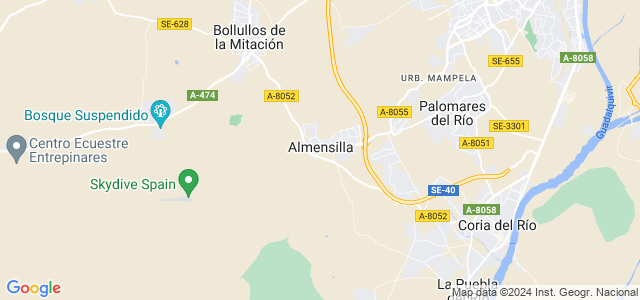 Mapa de Almensilla