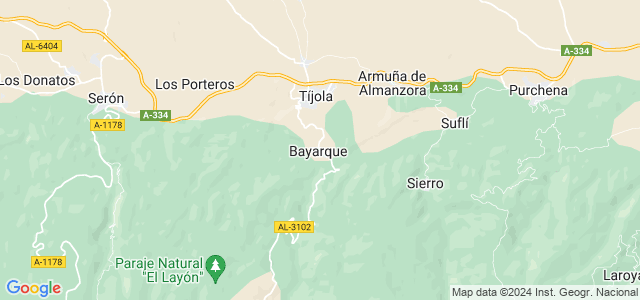 Mapa de Bayarque