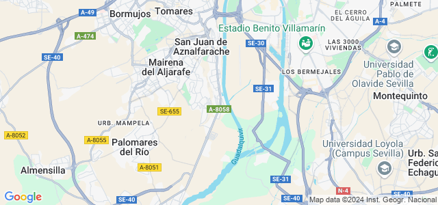 Mapa de Gelves