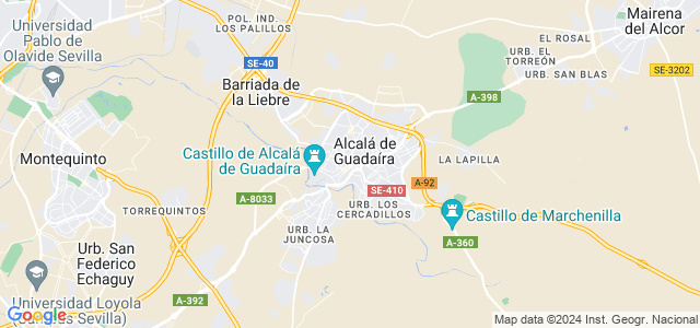 Mapa de Alcalá de Guadaíra