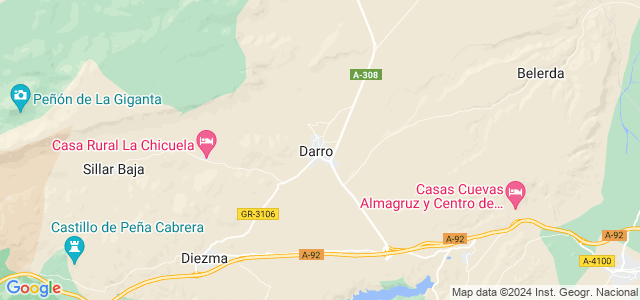 Mapa de Darro