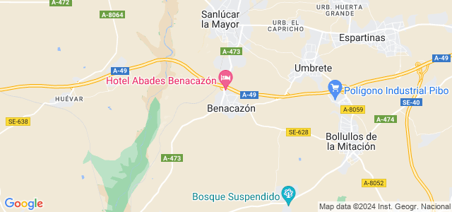 Mapa de Benacazón