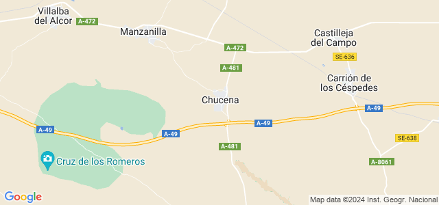 Mapa de Chucena