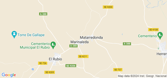 Mapa de Marinaleda