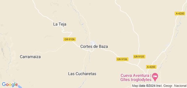 Mapa de Cortes de Baza