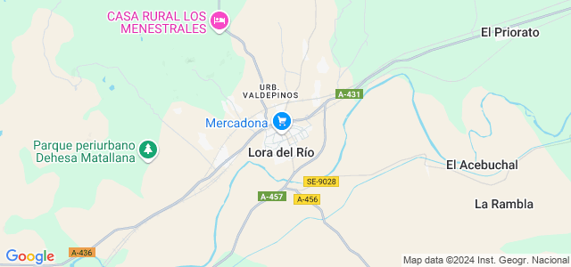 Mapa de Lora del Río