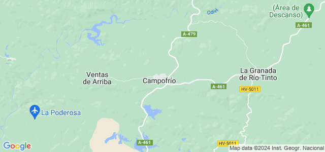 Mapa de Campofrío