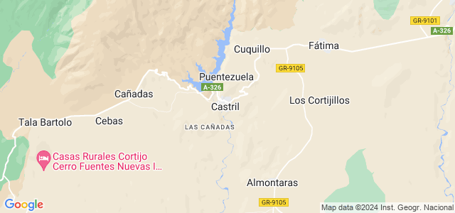 Mapa de Castril
