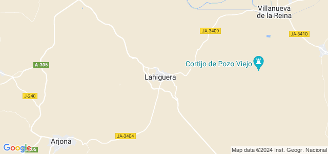Mapa de Lahiguera