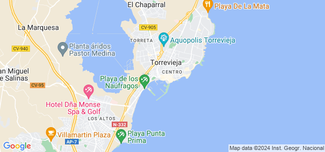 Mapa de Torrevieja
