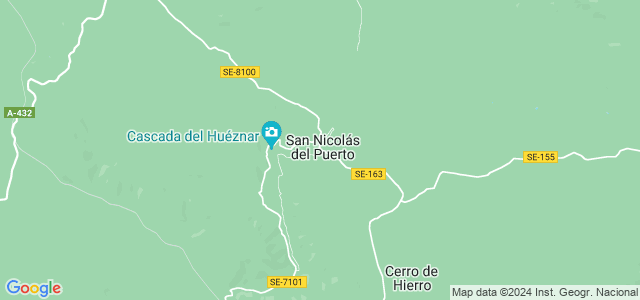 Mapa de San Nicolás del Puerto