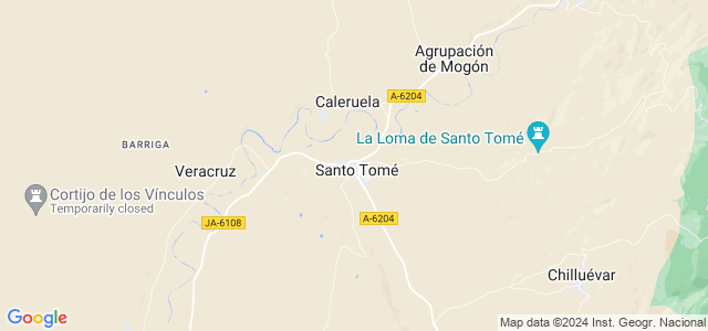 Mapa de Santo Tomé