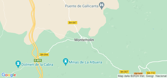 Mapa de Montemolín