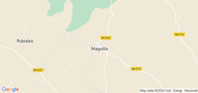 Mapa de Maguilla