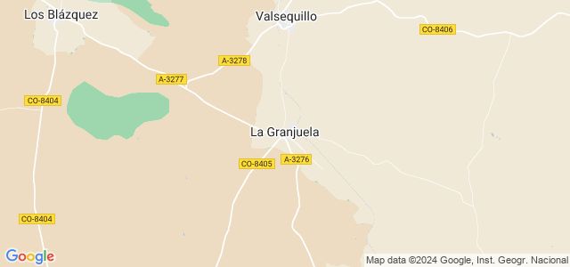 Mapa de Granjuela