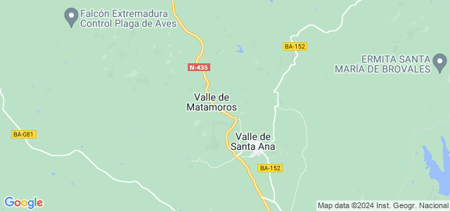 Mapa de Valle de Matamoros