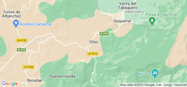 Mapa de Siles