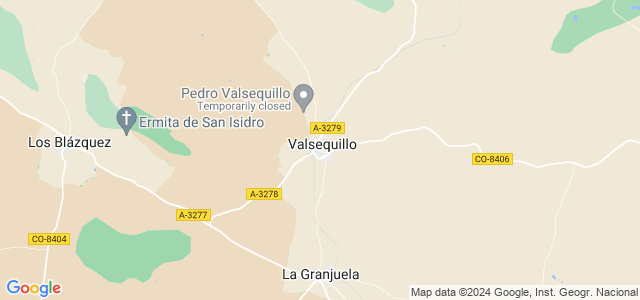 Mapa de Valsequillo