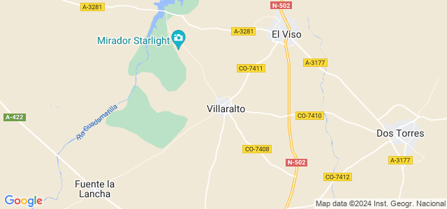 Mapa de Villaralto