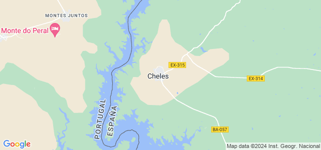 Mapa de Cheles