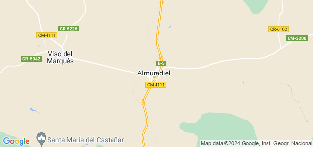 Mapa de Almuradiel