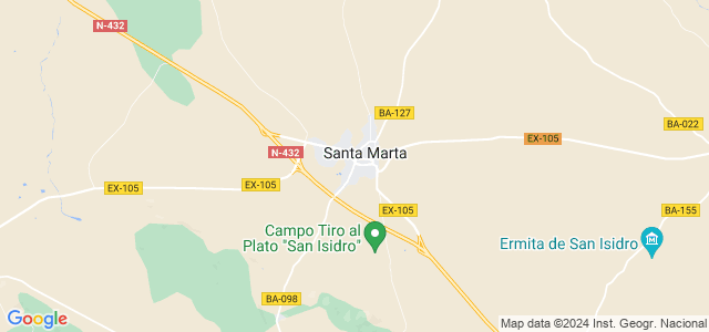 Mapa de Santa Marta