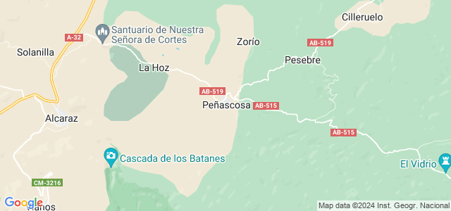 Mapa de Peñascosa